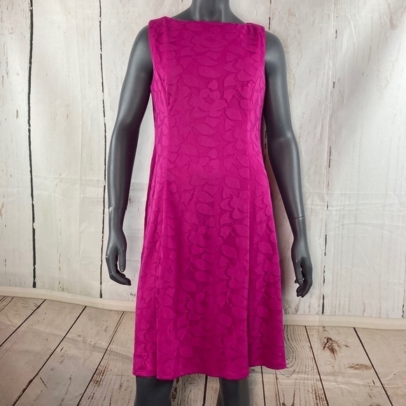 Chico’s bright fuchsia sleeveless dress - Picture 1 of 7